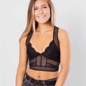Free people sitting pretty bralette.